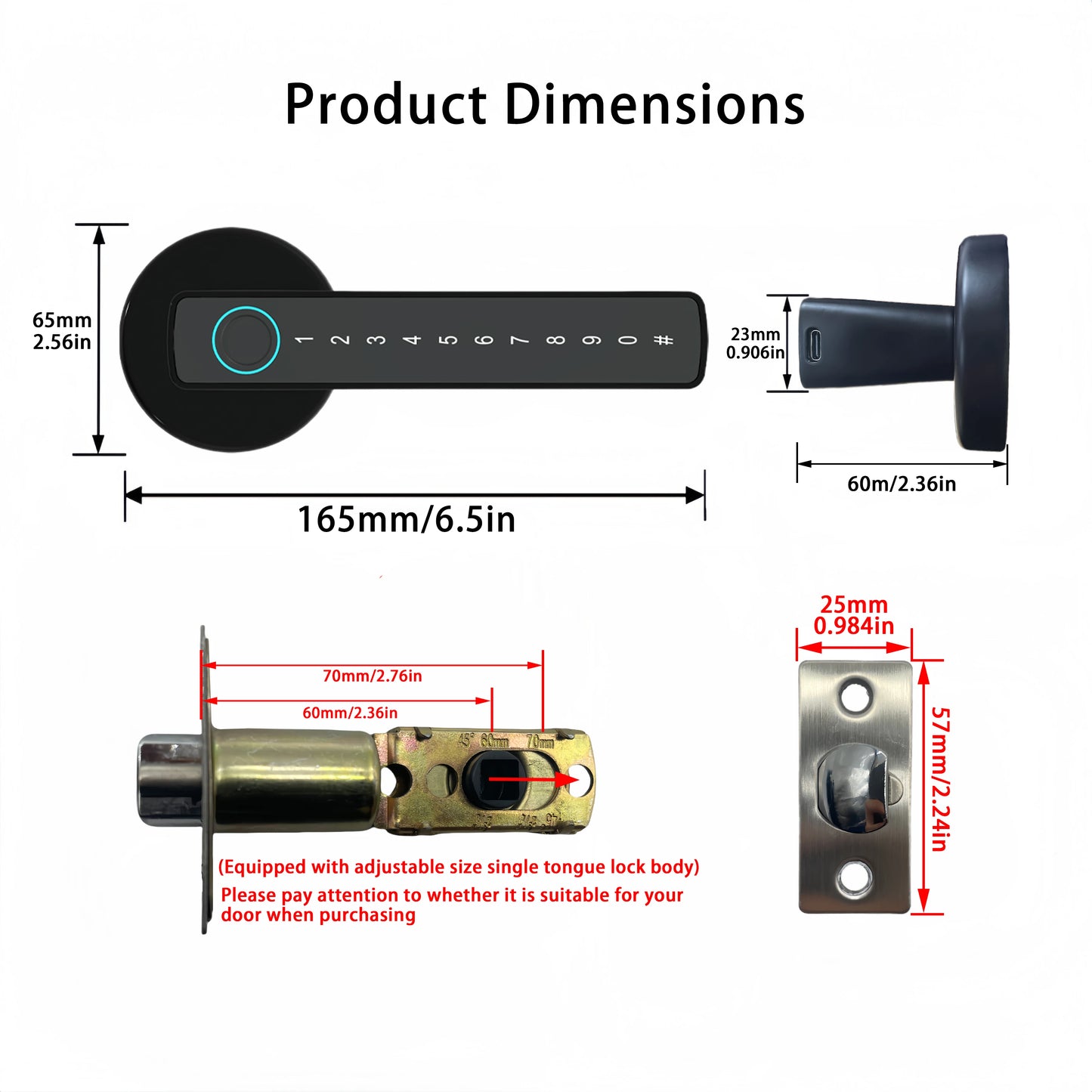 DND: Fingerprint Door Handle Lock