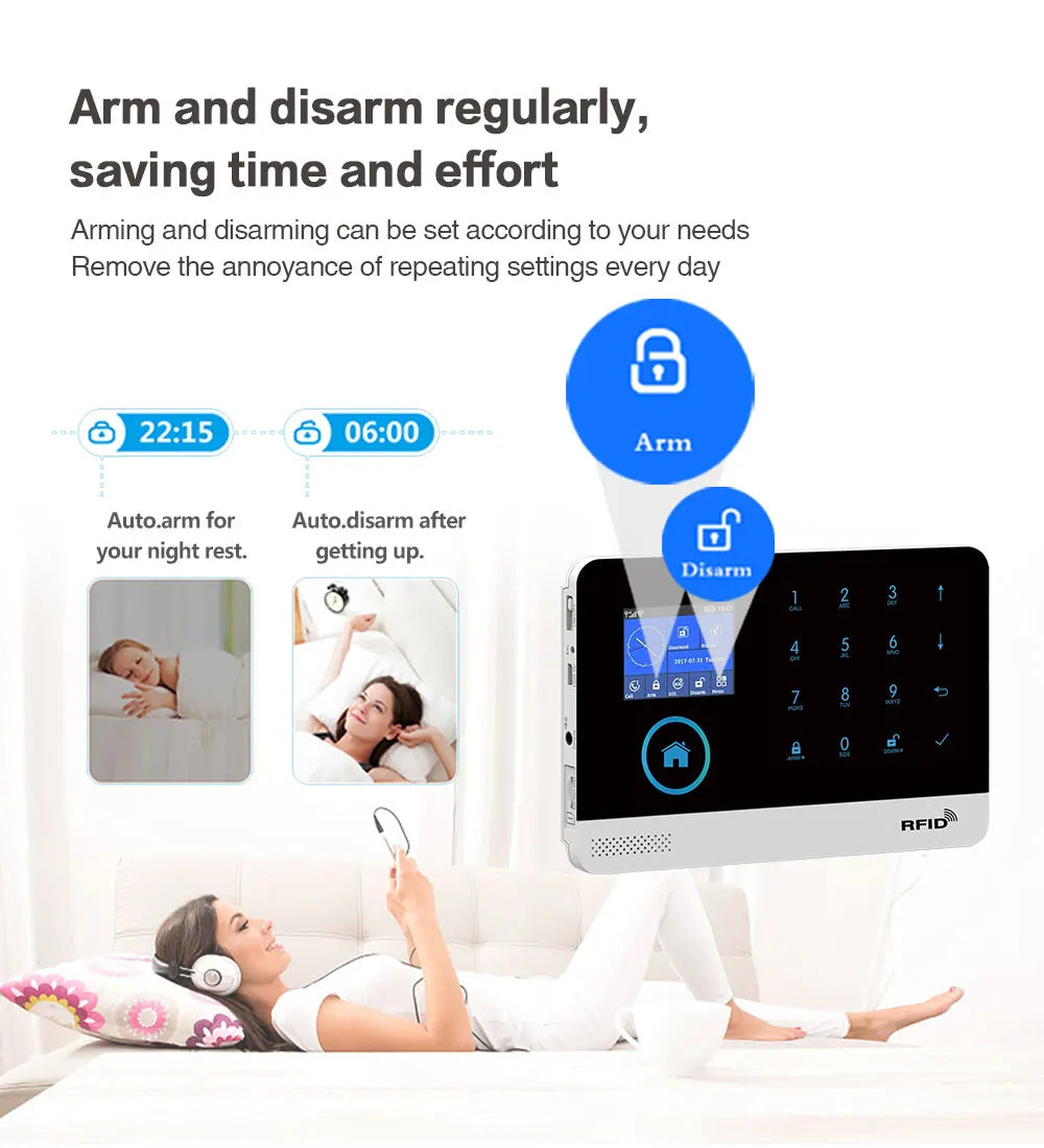 GOTCHA: PG103 WiFi GSM Alarm System