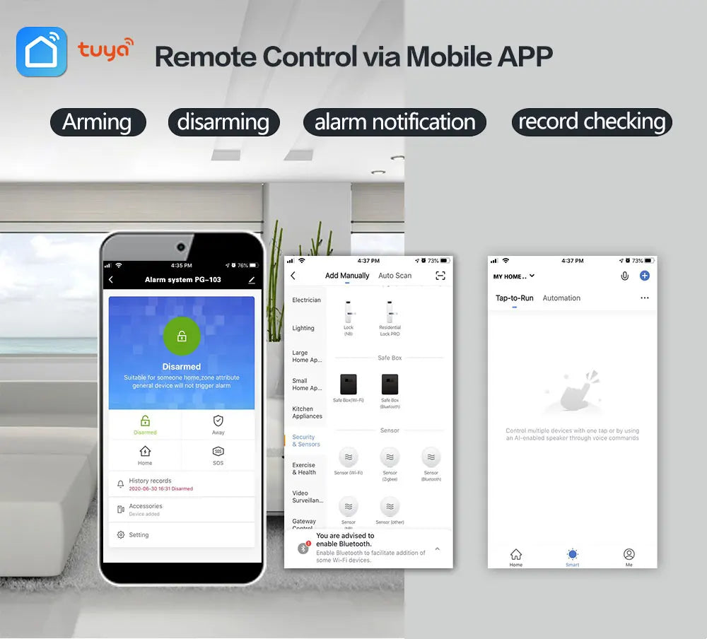 GOTCHA: PG103 WiFi GSM Alarm System