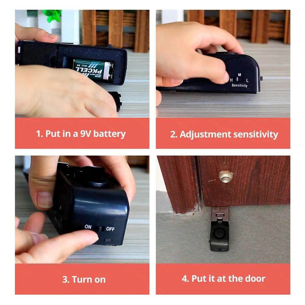 KEEPOUT: Wireless Door Stop Alarm System