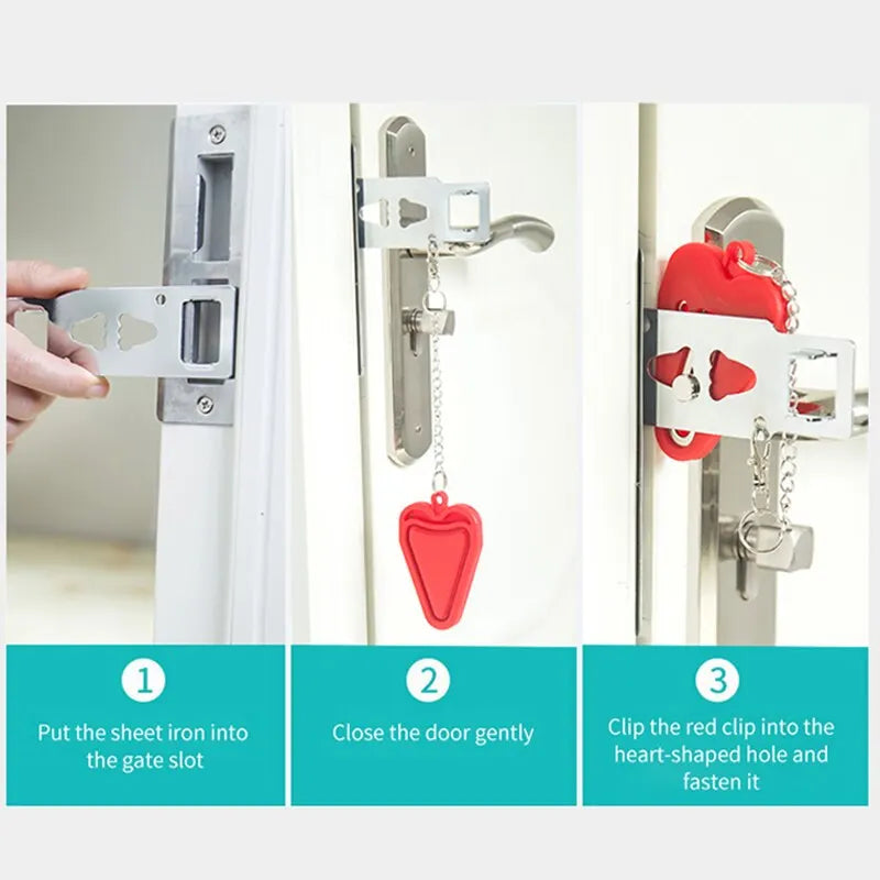 NO-GO: Portable Door Lock Latch