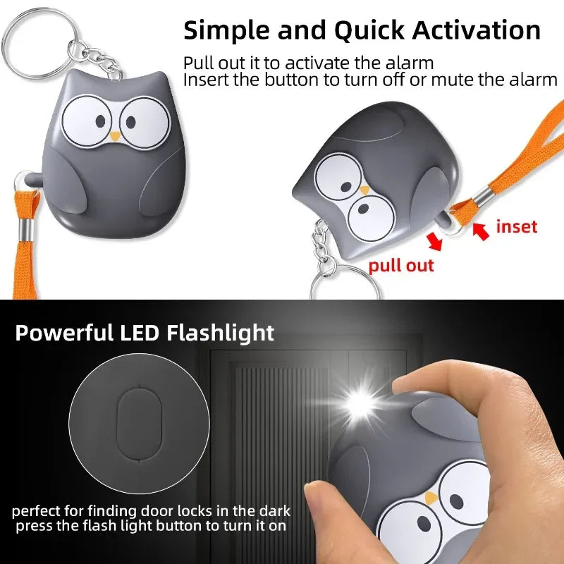 CHIRPY: 130dB Personal Self Defense Alarm