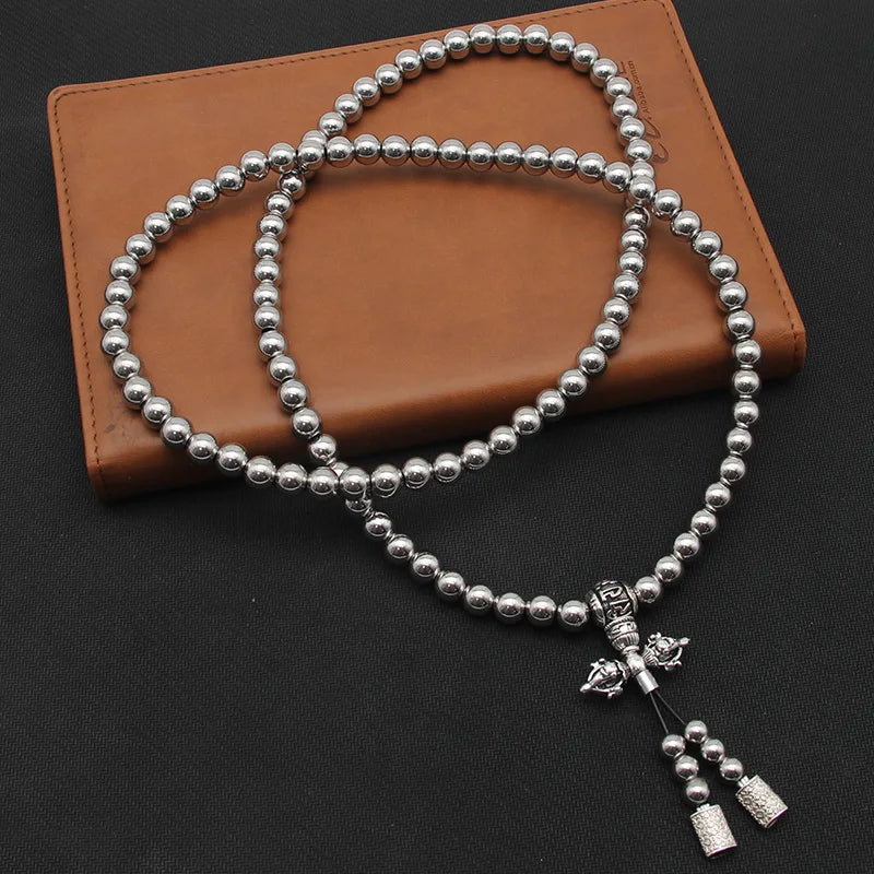 WHUPPA: Tactical Steel Chain Beads Necklace