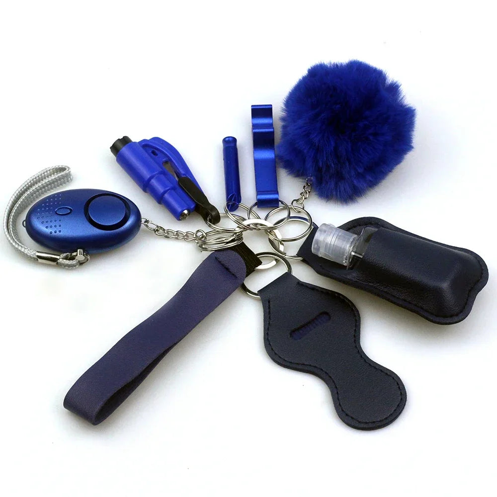 TRINA: Self Defense Keychain Set with Alarm