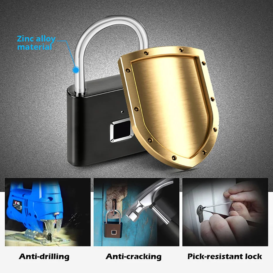 LOCKET: Keyless Fingerprint Smart Padlock