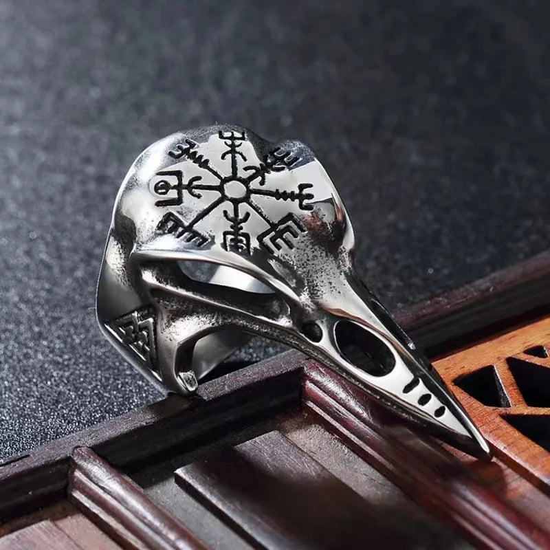 VYKE: Viking Bird Skull Self-Defense Ring