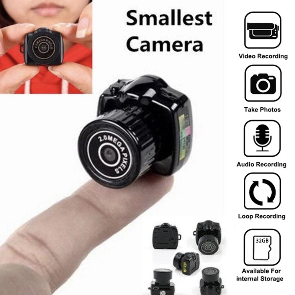 SIYA: Ultra Mini HD Camera Keychain