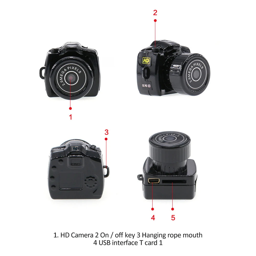 SIYA: Ultra Mini HD Camera Keychain