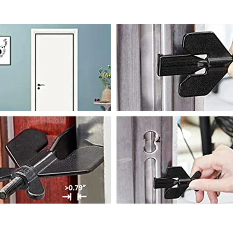 BUTTASPY: Butterfly-Shaped Portable Door Stopper