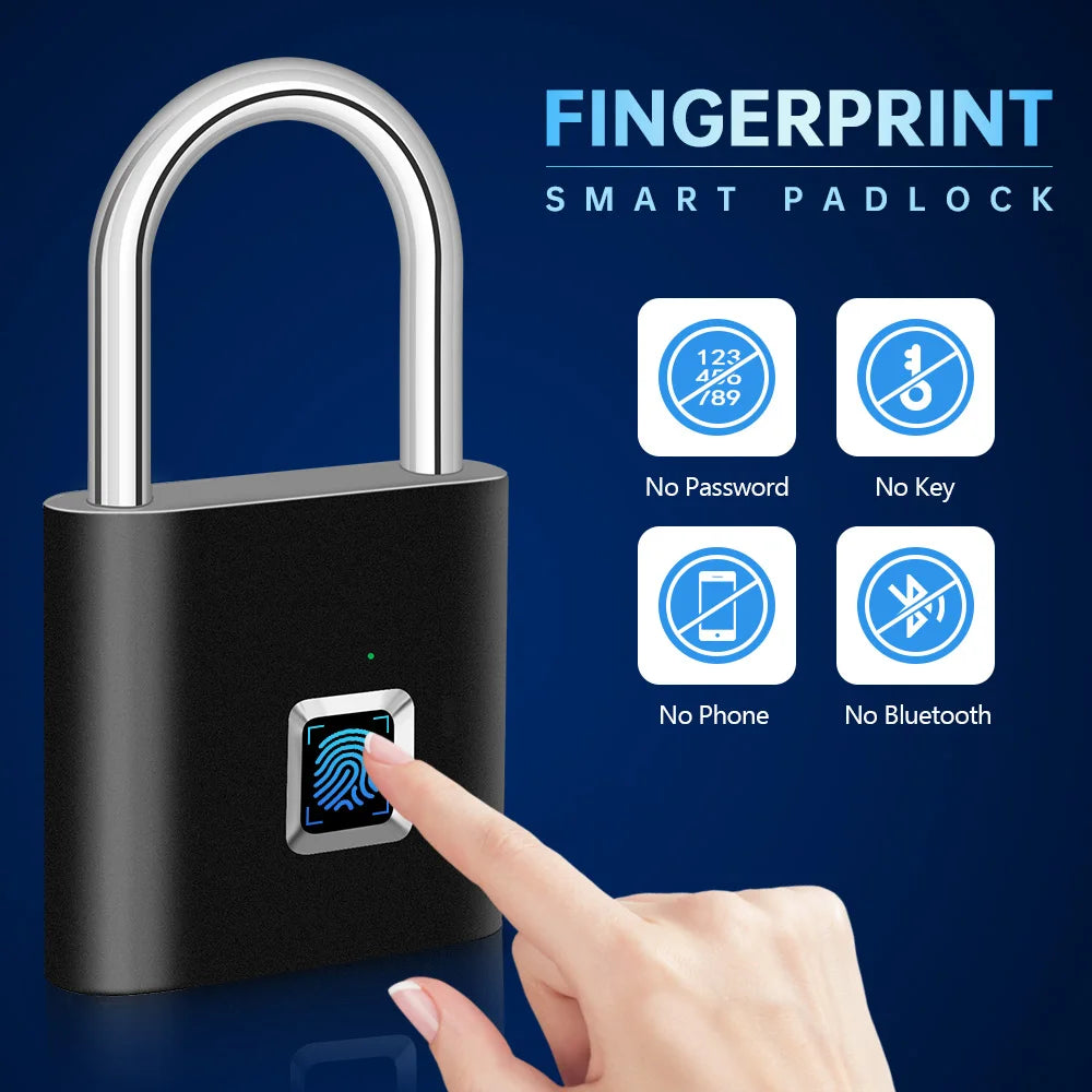 LOCKET: Keyless Fingerprint Smart Padlock