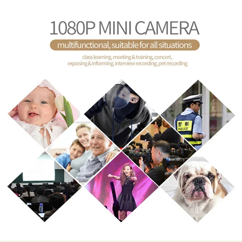 PEEKACHU: Mini HD 1080P Camera