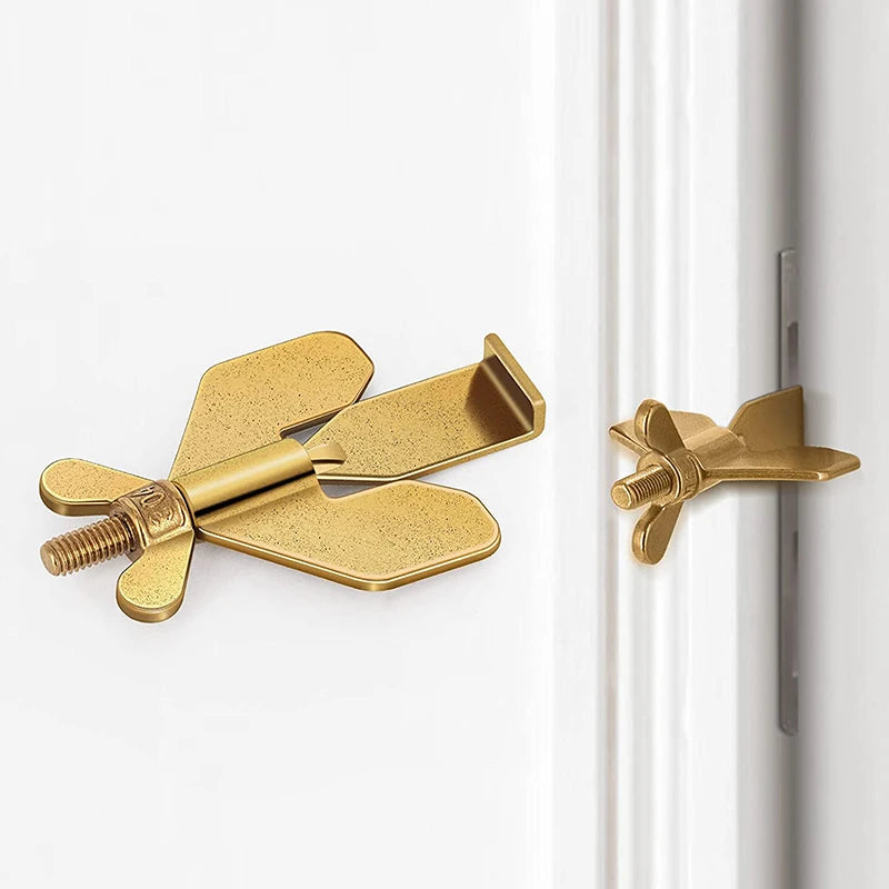 BUTTASPY: Butterfly-Shaped Portable Door Stopper