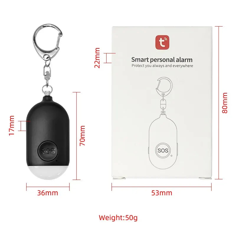 MENIMA: Emergency SOS Alarm Keychain