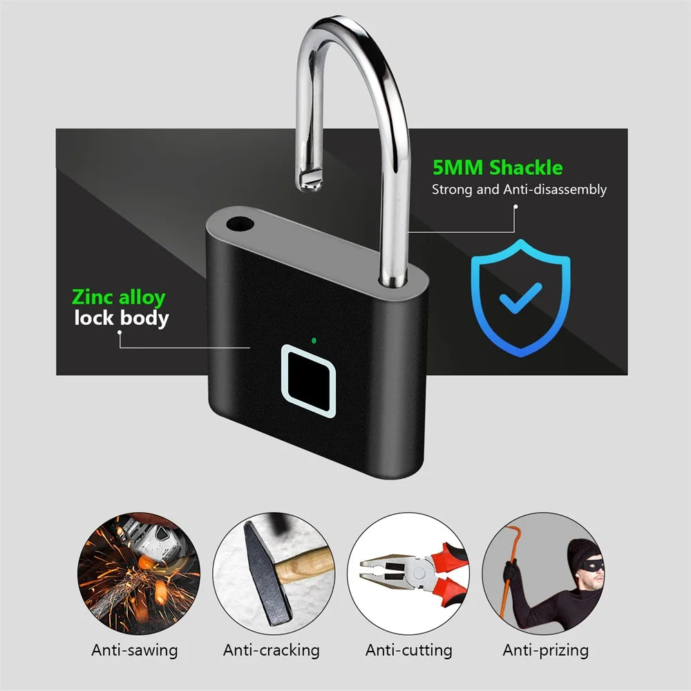 LOCKET: Keyless Fingerprint Smart Padlock