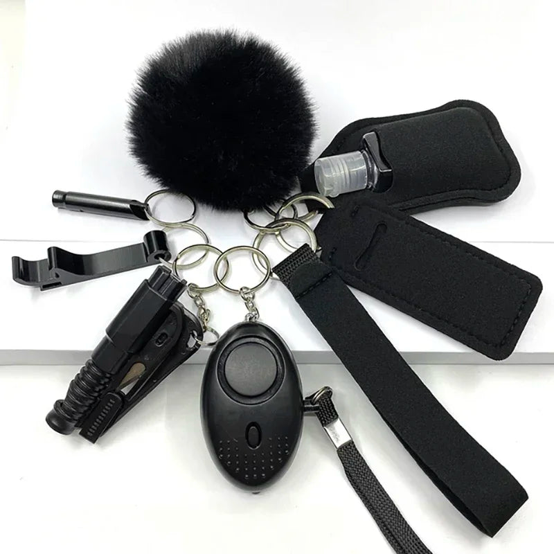 TRINA: Self Defense Keychain Set with Alarm