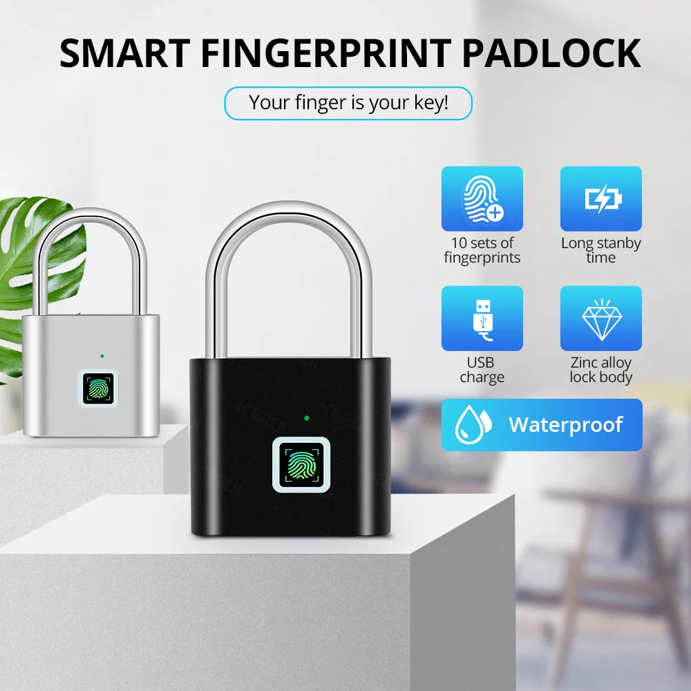 LOCKET: Keyless Fingerprint Smart Padlock