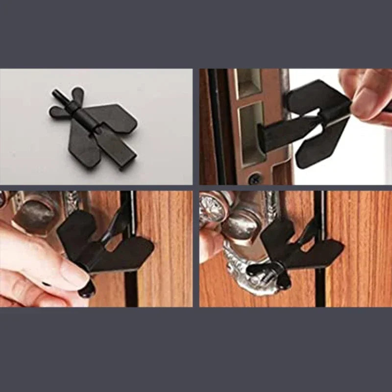 BUTTASPY: Butterfly-Shaped Portable Door Stopper